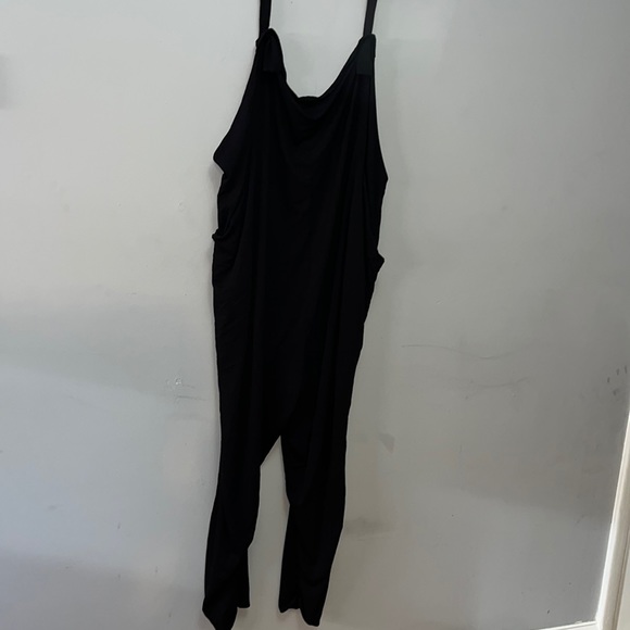 ASOS Curve Pants - asos black jumpsuit